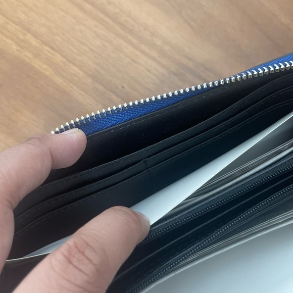 Rebecca Minkoff cobalt blue long wallet - Picture 6 of 10